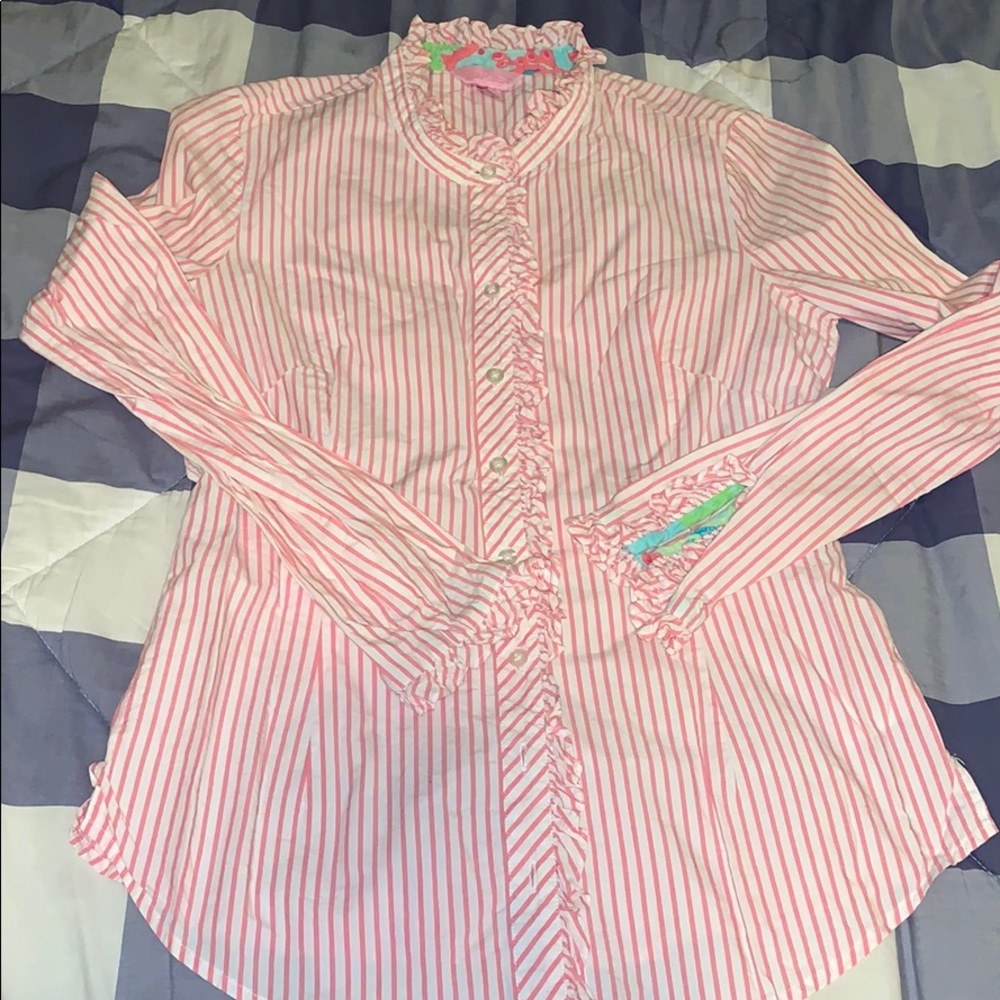Lilly Pulitzer size 6 button down